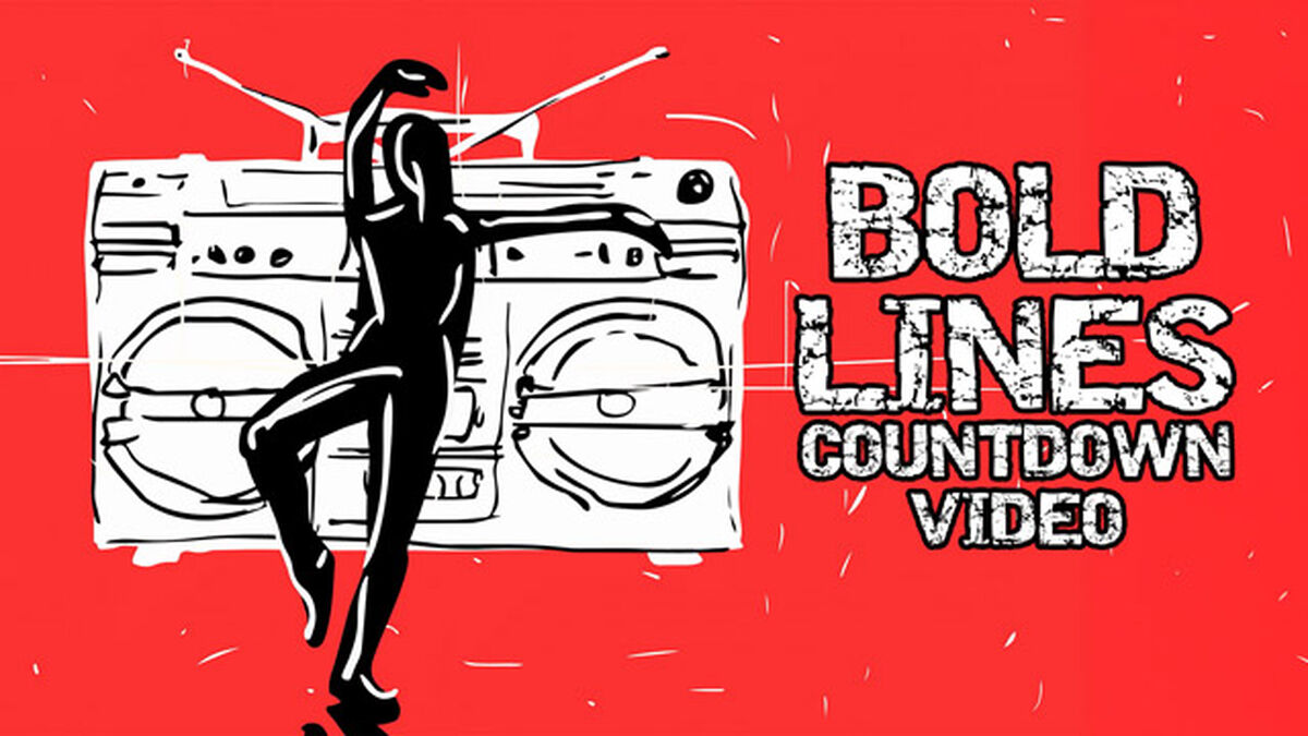 Bold Lines Countdown Video image number null